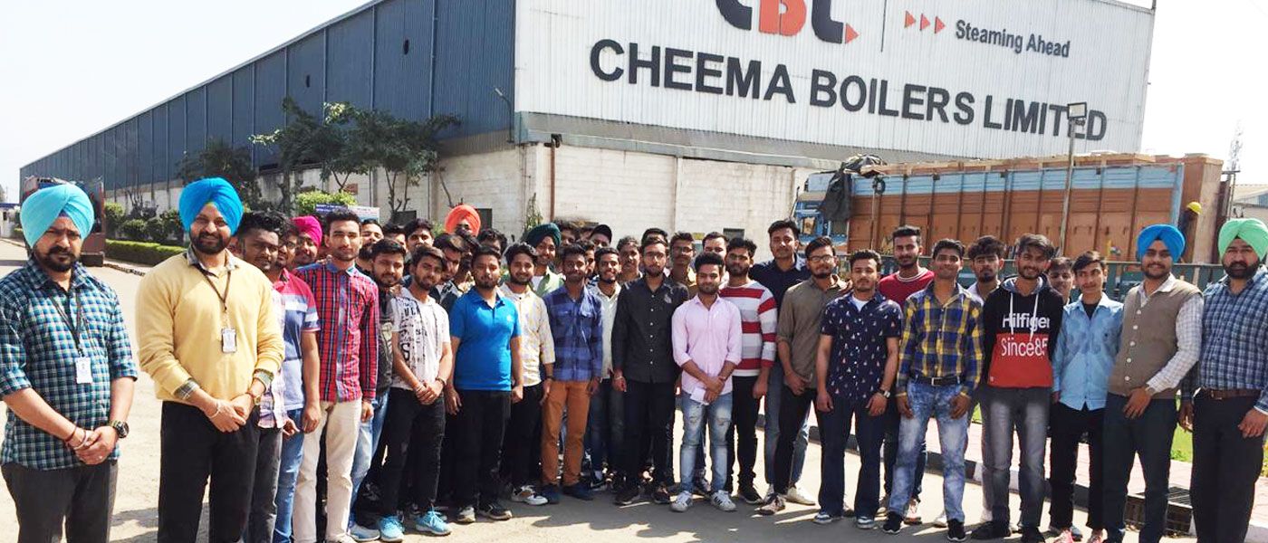 Industrial Visit to Cheema Boilers Ltd. 
