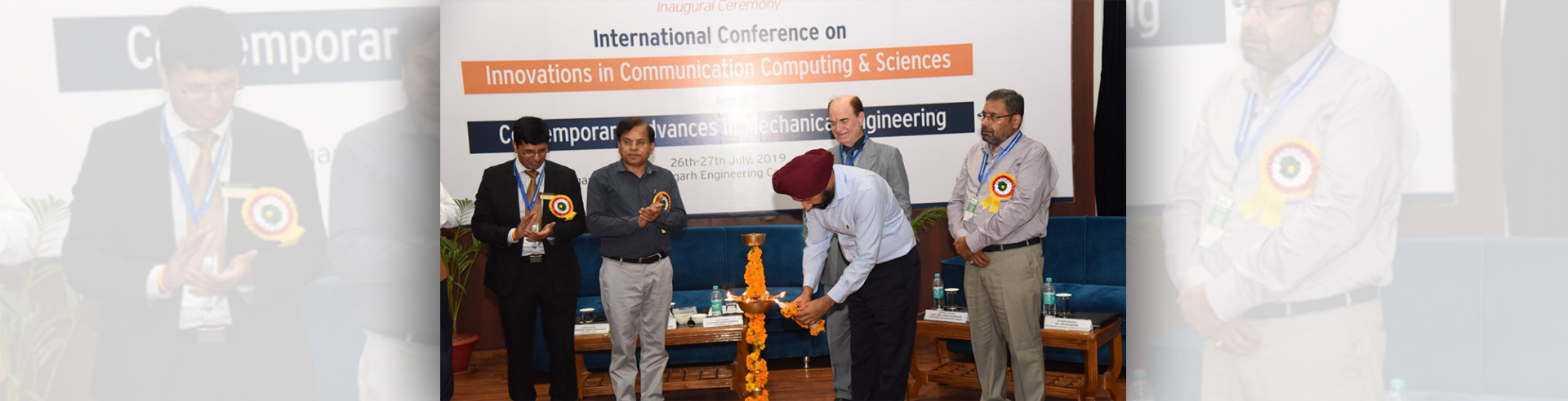 ECE Department organized two days International Conference on Innovations in Communication, Computing and Sciences (ICCS-2019) on 26th and 27th July, 2019 