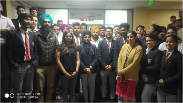 Applied Science Deparment organized Industrial Visit to Dezign Suite(TCS iON)Mohali on 18/3/2019 
