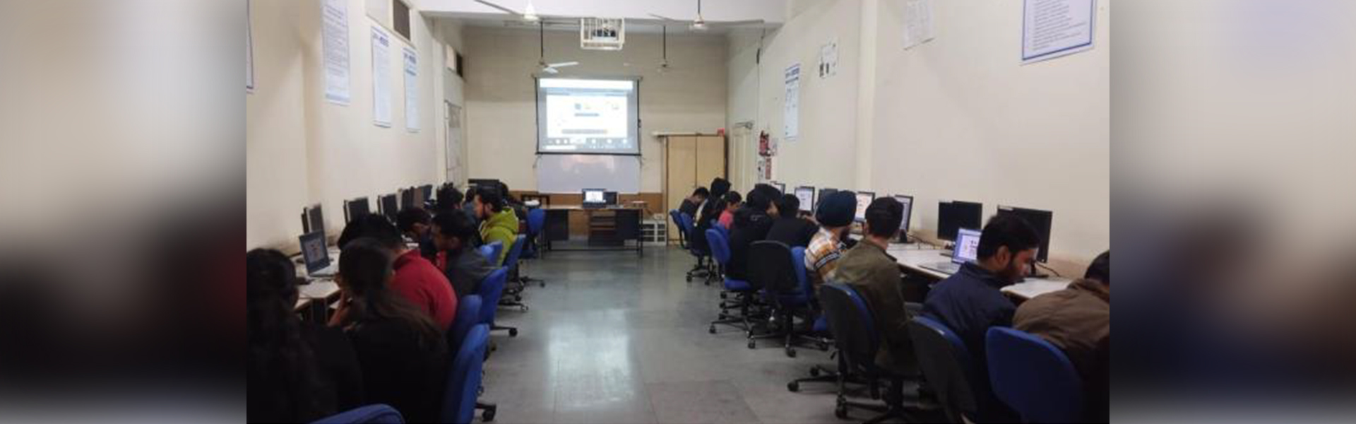 ECE Department organized event on “Electromagnetic fields & Antenna  designing using CST Studio Software” 