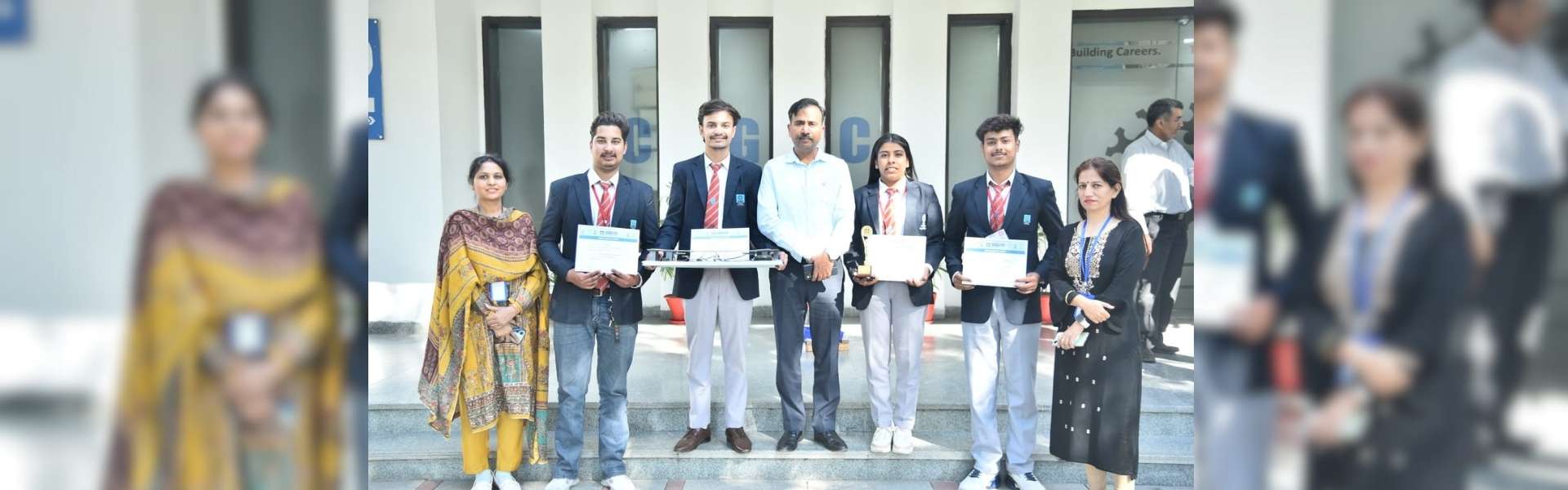 Chandigarh Engineering College-CGC Landran excelled at the INNOTECH 2025 