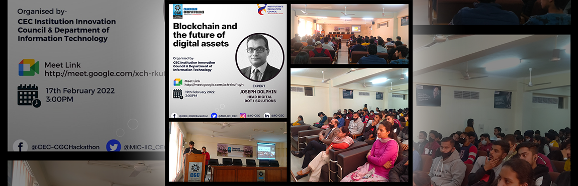 Expert Talk on “Blockchain and The Future Of Digital Assets” 