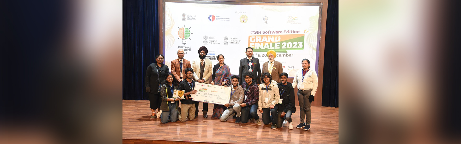 CEC- CGC hosted the Grand Finale of Smart India Hackathon- 2023