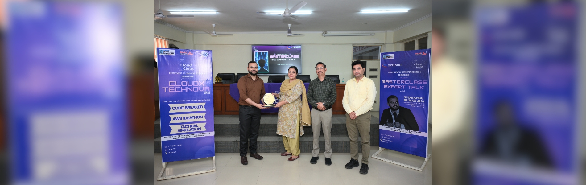 AWS CLOUDX TECHNOVA 2k26 & MASTERCLASS: Expert Talk Organised by AWS Cloud Club 