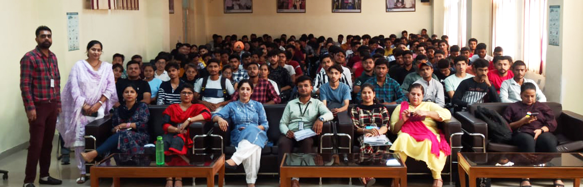 Training and Placement Session during Student Induction Programme 