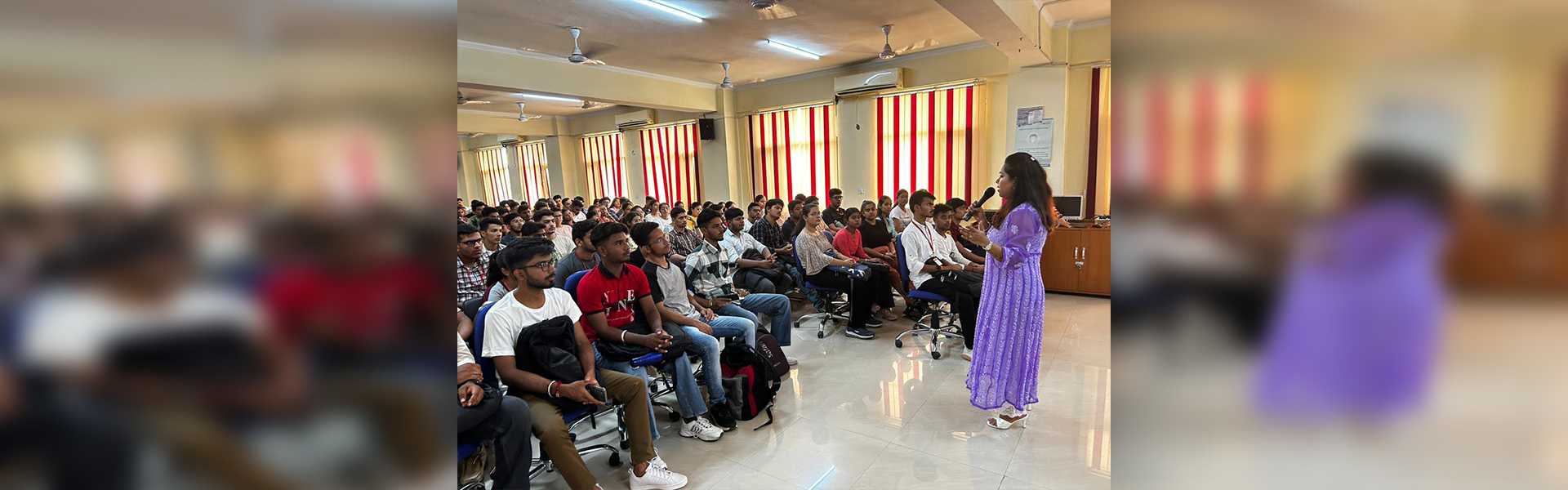 Students interaction with International Affairs Department during SIP 2023 