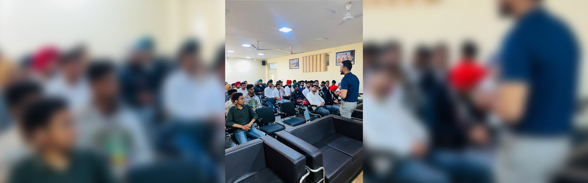 Motivational Session by a Young Entrepreneur 