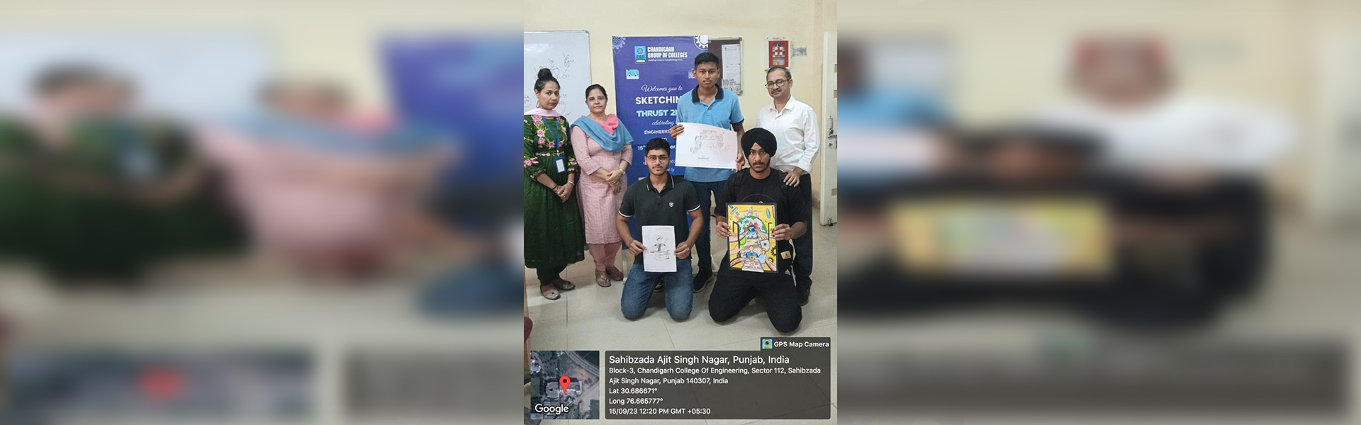 Sketching Competition on Engineer’s Day