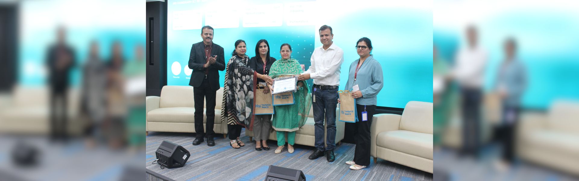 Faculty participation in “Engineering Next 2024: Reimagining the  world with AI”, INFOSYS DC -CHANDIGARH 