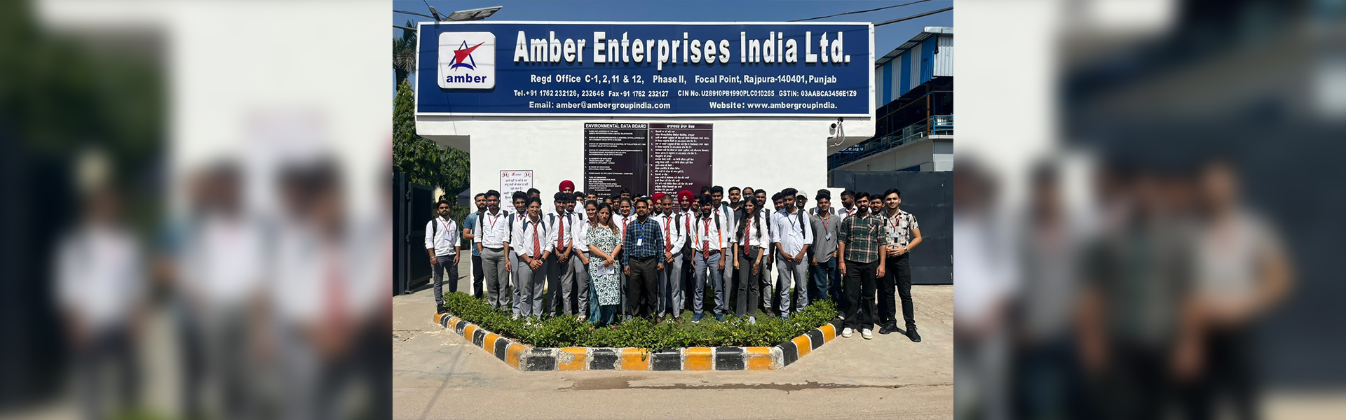 Industrial Visit to Amber Enterprises India Limited 