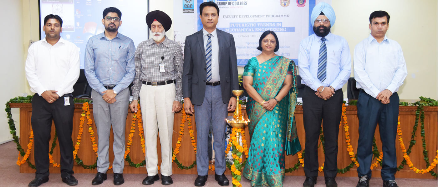 IKGPTU and AICTE sponsored FDP  on FUTURISTIC TRENDS IN MECHANICAL ENGINEERING 