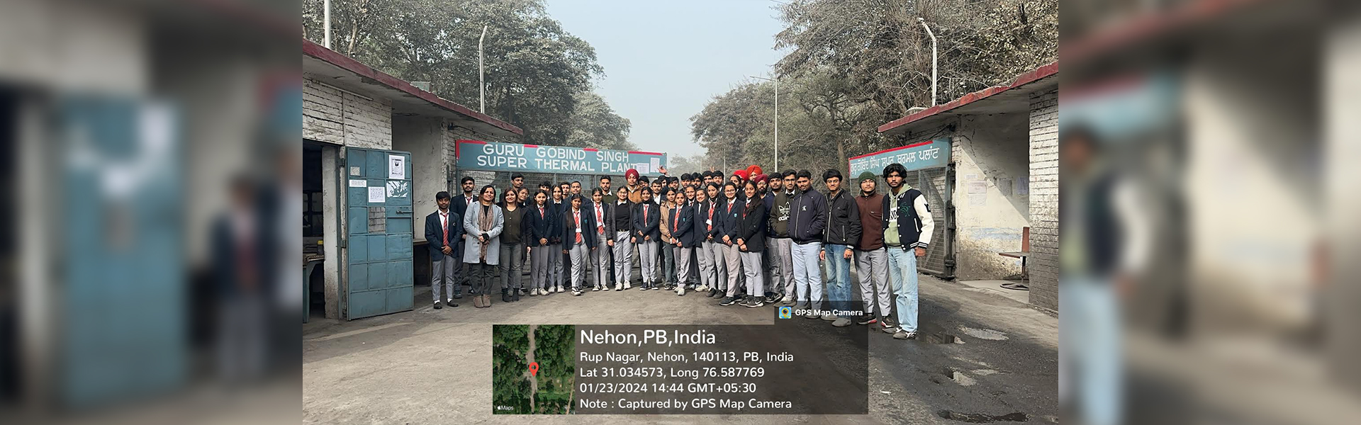 Industrial Visit to Guru Gobind Singh Super Thermal Plant, Ropar