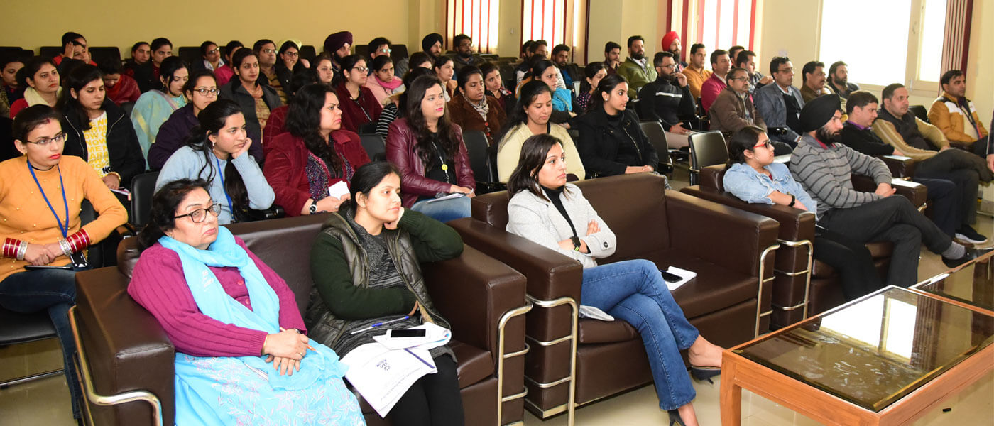 Awareness Workshop regarding NBA was organized for CEC Faculty 