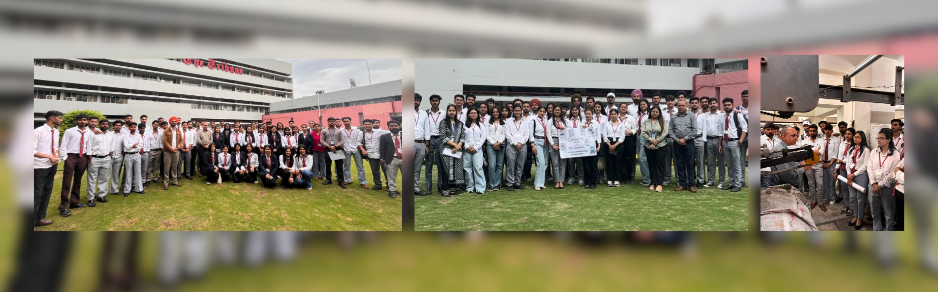 Industrial Visit to The Tribune 