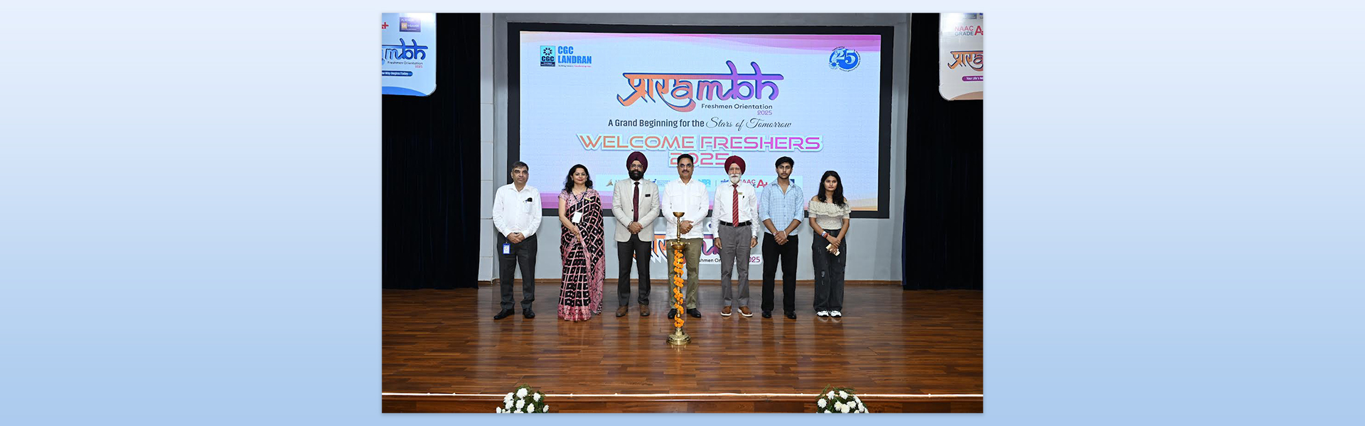 CEC-CGC Landran's Silver Jubilee Prarambh Orientation Celebrated New Academic Beginnings