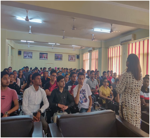 Applied Science Department Organized International Affairs Session for 1st year students 