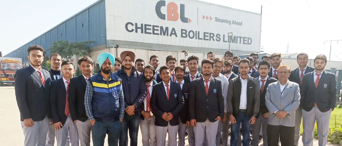 Industrial visit to Cheema Boilers, Kurali. 
