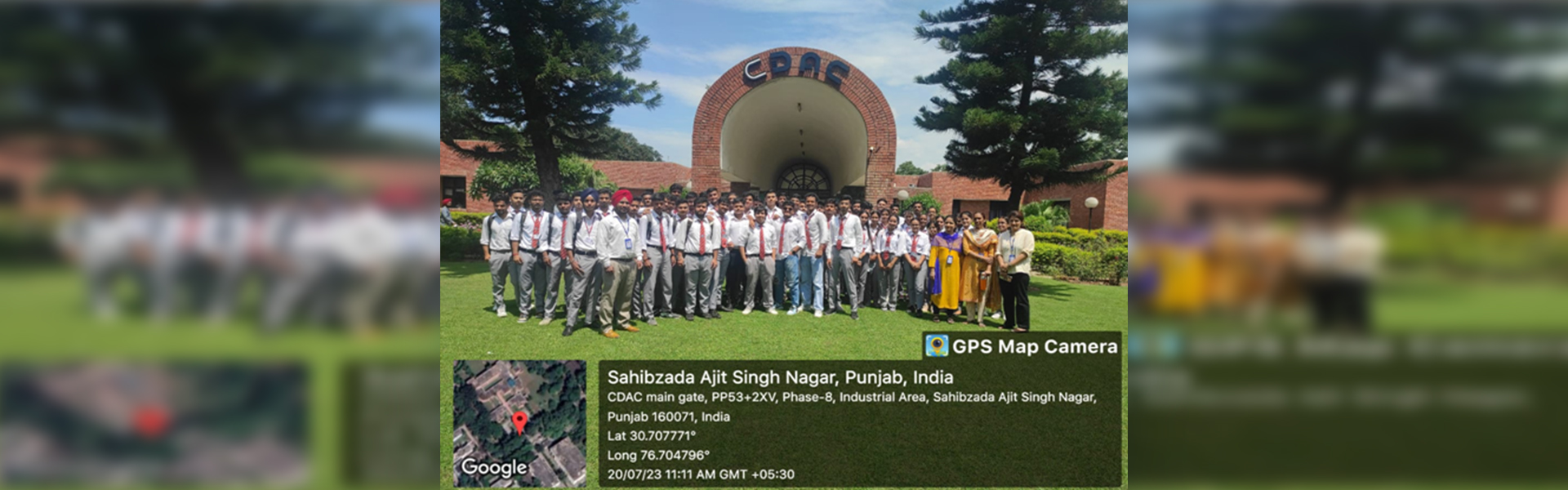 Industrial visit to CDAC Mohali