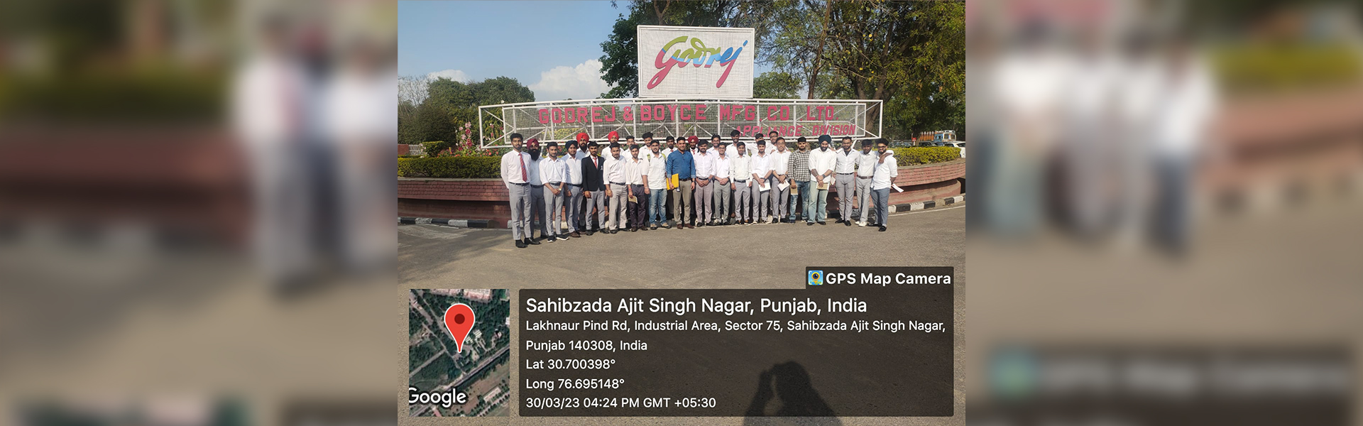 Industrial Visit to Godrej & Boyce Mfg. Co. Ltd.