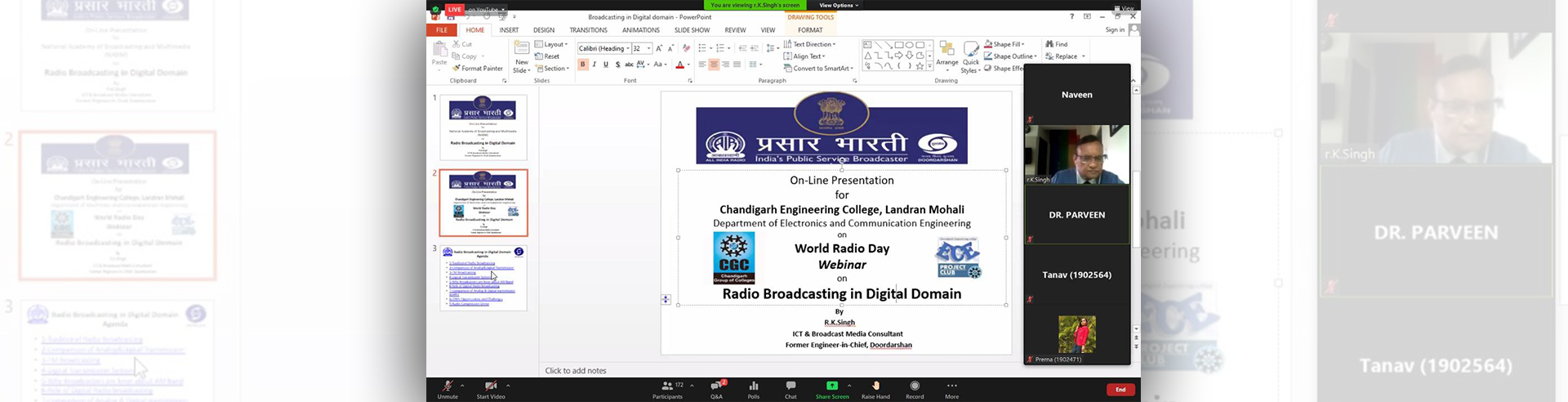 ECE Department celebrated World Radio Day 