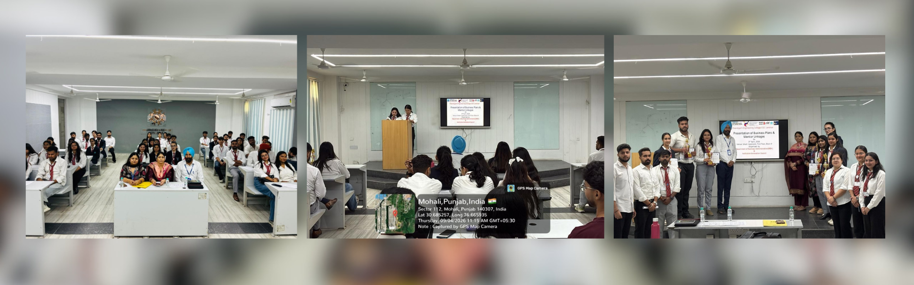 Presentation of Business Plans & Mentor Linkages 