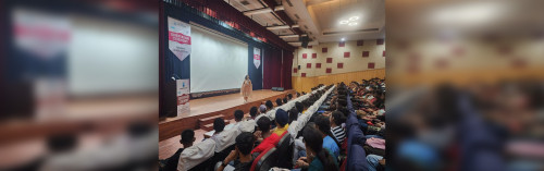Department of Students Welfare conducted a session during SIP-2023