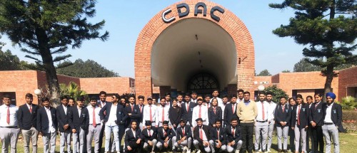 Industrial Visit to Centre for Development of Advanced Computing, Mohali