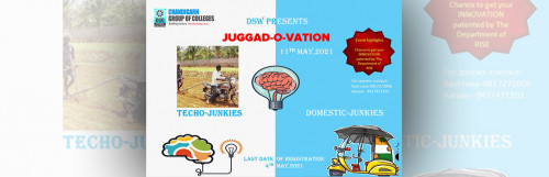 Department of Student Welfare and Applied Science Department organized “Jugaad-O-Vation” Event