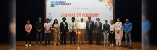 Chandigarh Engineering College organized 22nd Orientation Programme for Newly Admitted Students