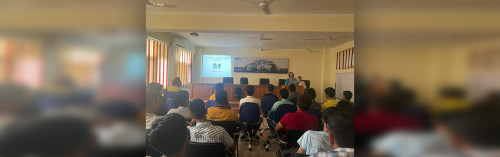 Library session organized for new students during SIP-2023